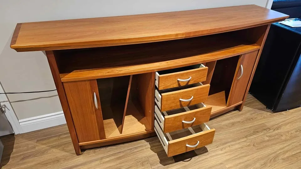 Sideboard Buffet 80" Teak image indicator(3)