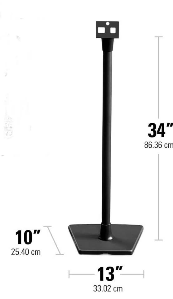 Sanus Sonos Speaker Stands (Pair) - Like New - $60 - photo 2