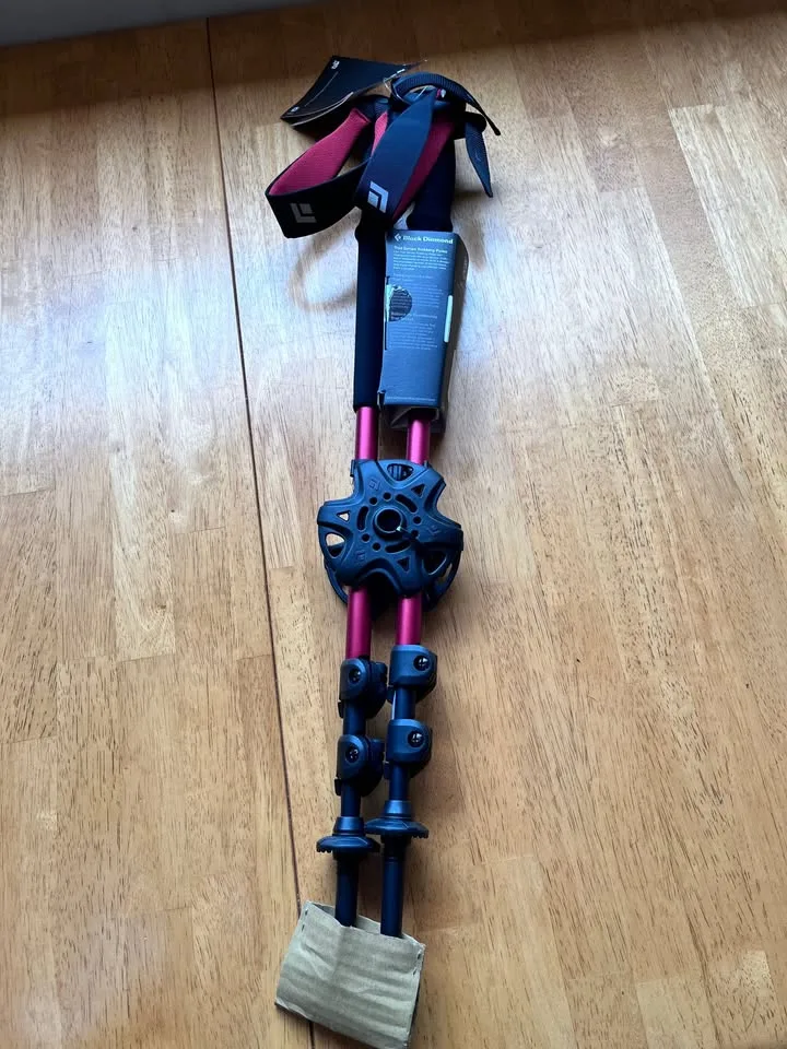 Black Diamond Trail Trekking Poles, Red image indicator(2)