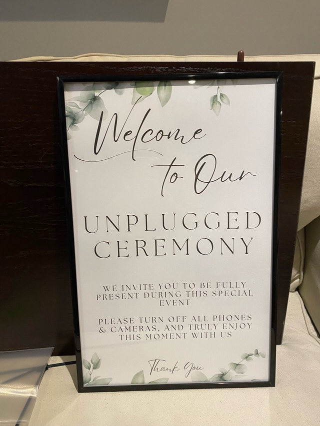 wedding decor #1 - signage - photo 4