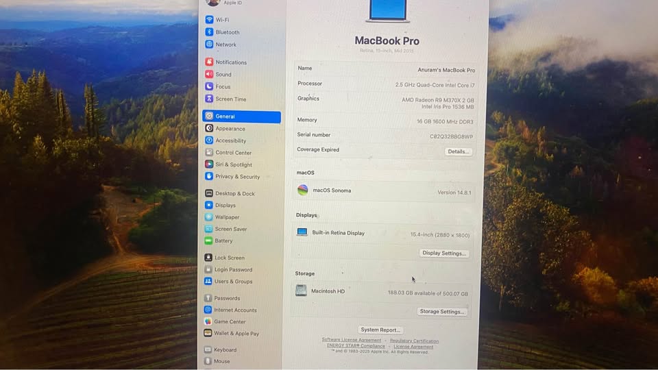 MacBook Pro 15-inch (Mid 2015) — broken left hinge - photo 5