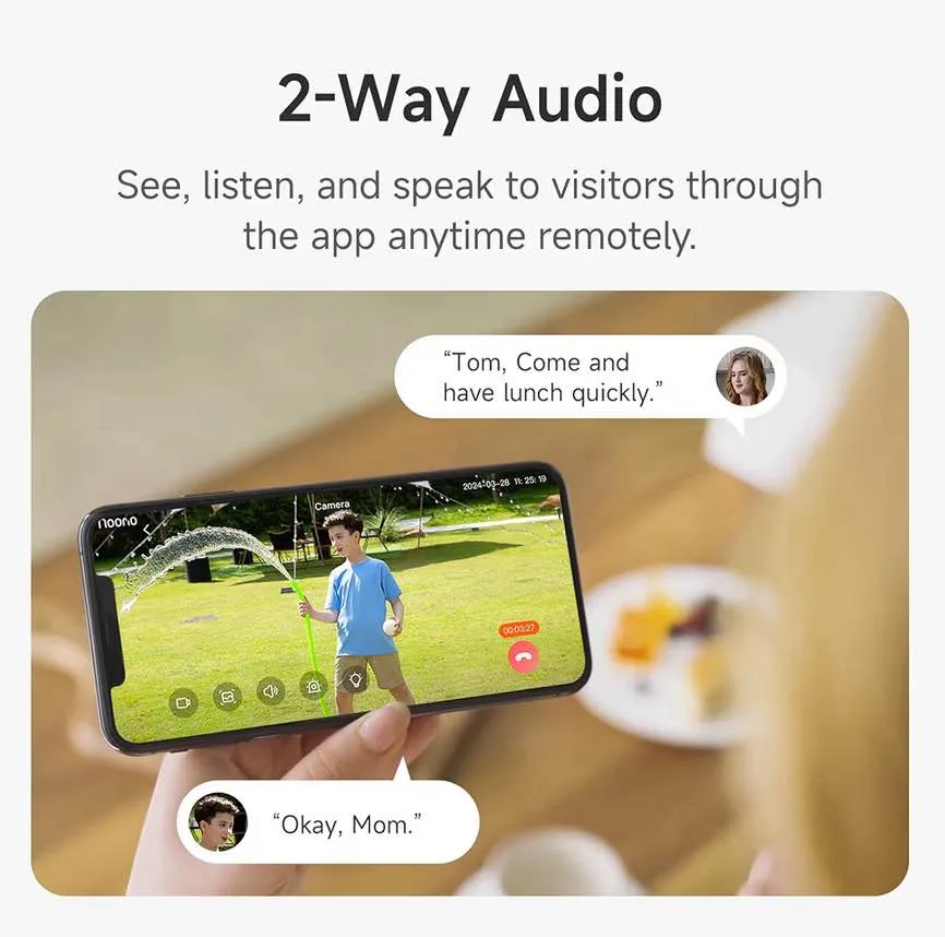 Noorio B-200 Security Camera Wire-free image indicator(7)