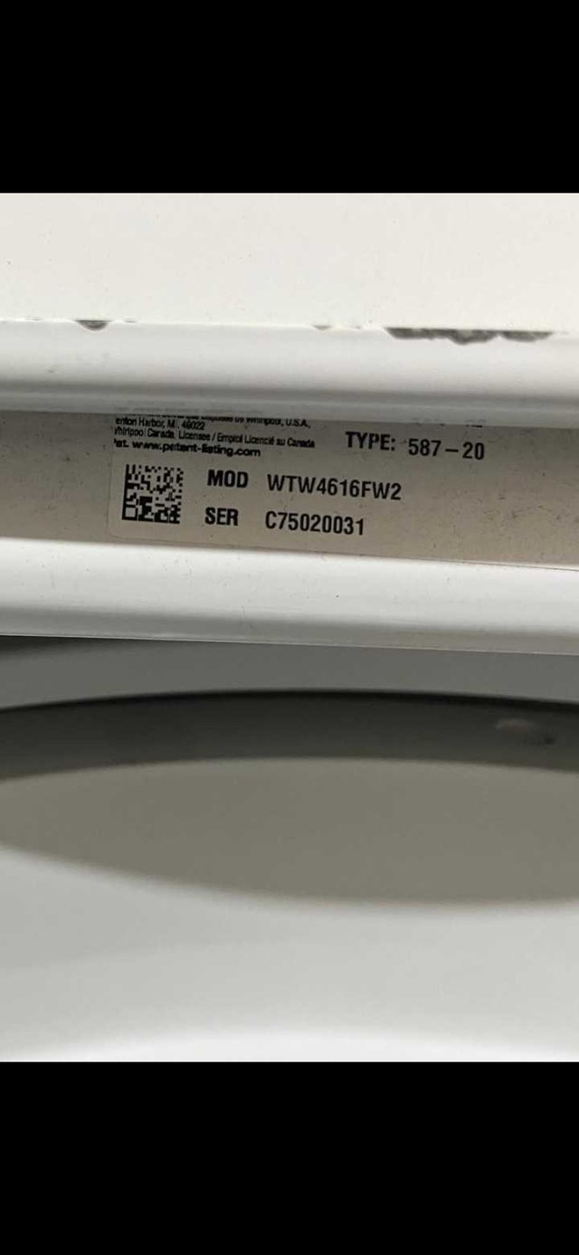 Whirlpool Washer & Dryer - photo 3
