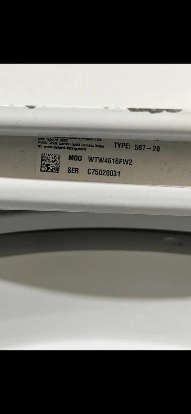 Whirlpool Washer and Dryer image indicator(3)