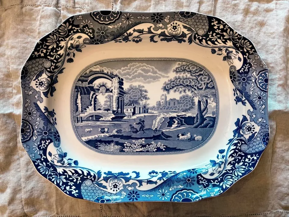 Spode Blue Italian Platter thumbnail