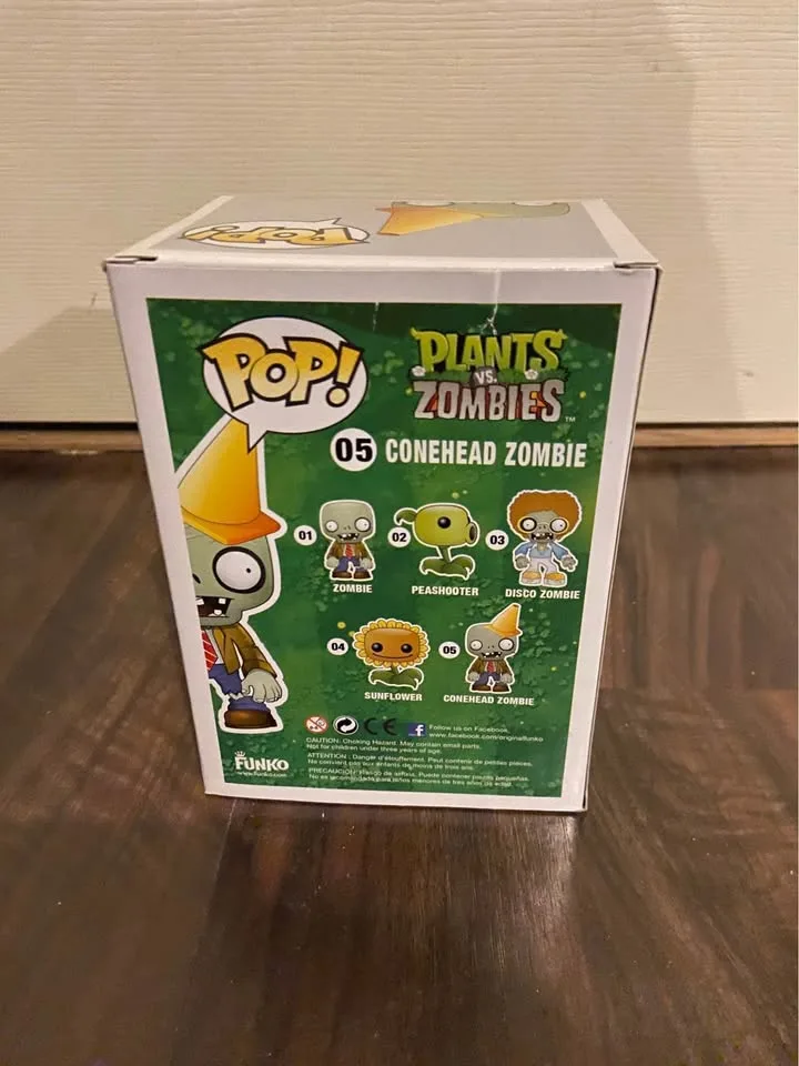 Plants Vs Zombies Conehead Zombie Funko Pop image indicator(4)