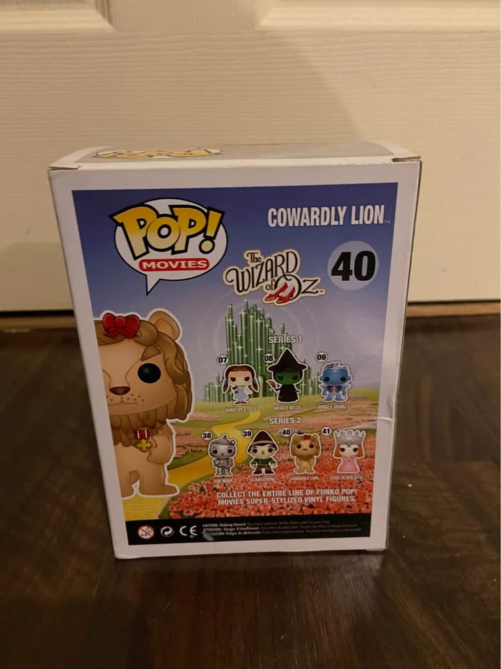 Wizard of Oz Cowardly Lion Funko Pop - photo 3