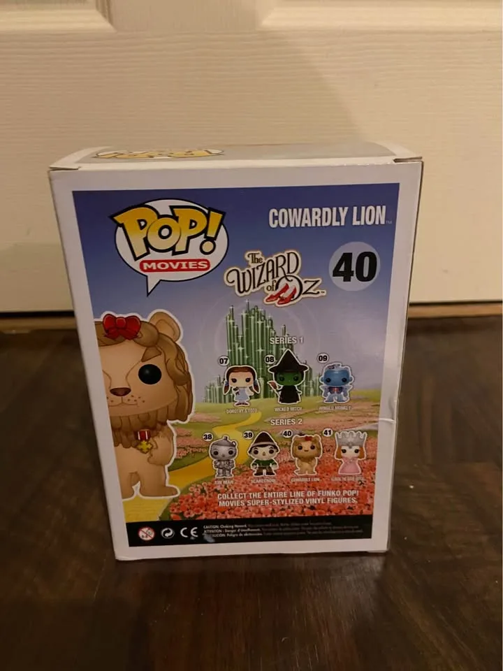 Wizard of Oz Cowardly Lion Funko Pop image indicator(3)