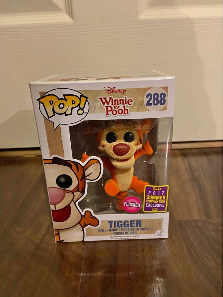 Winnie the Pooh Tigger Flocked Funko Pop