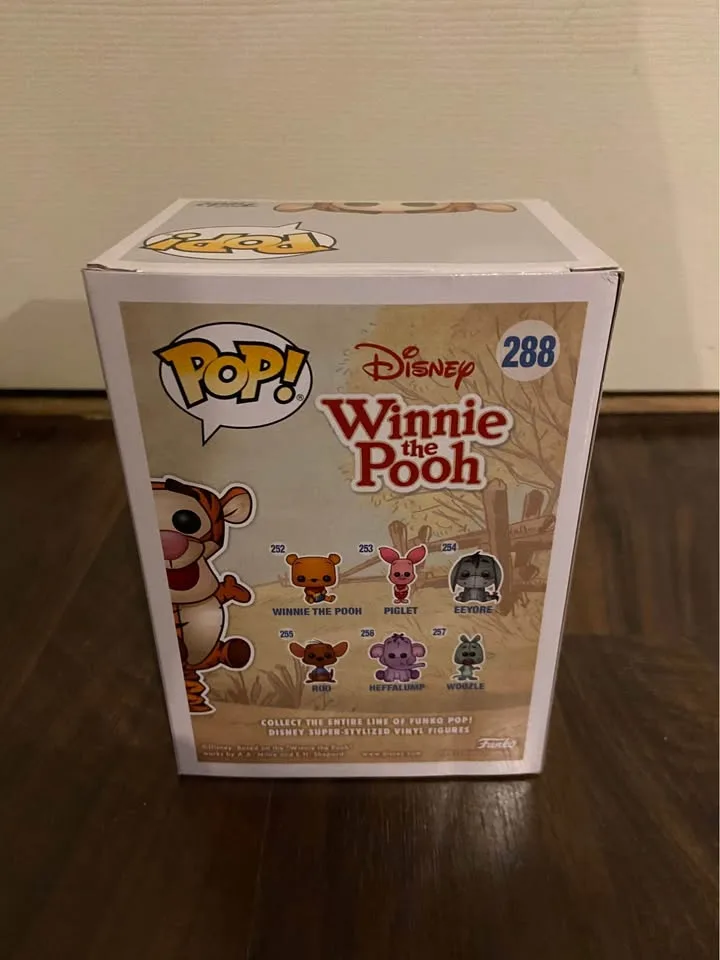 Winnie the Pooh Tigger Flocked Funko Pop image indicator(3)