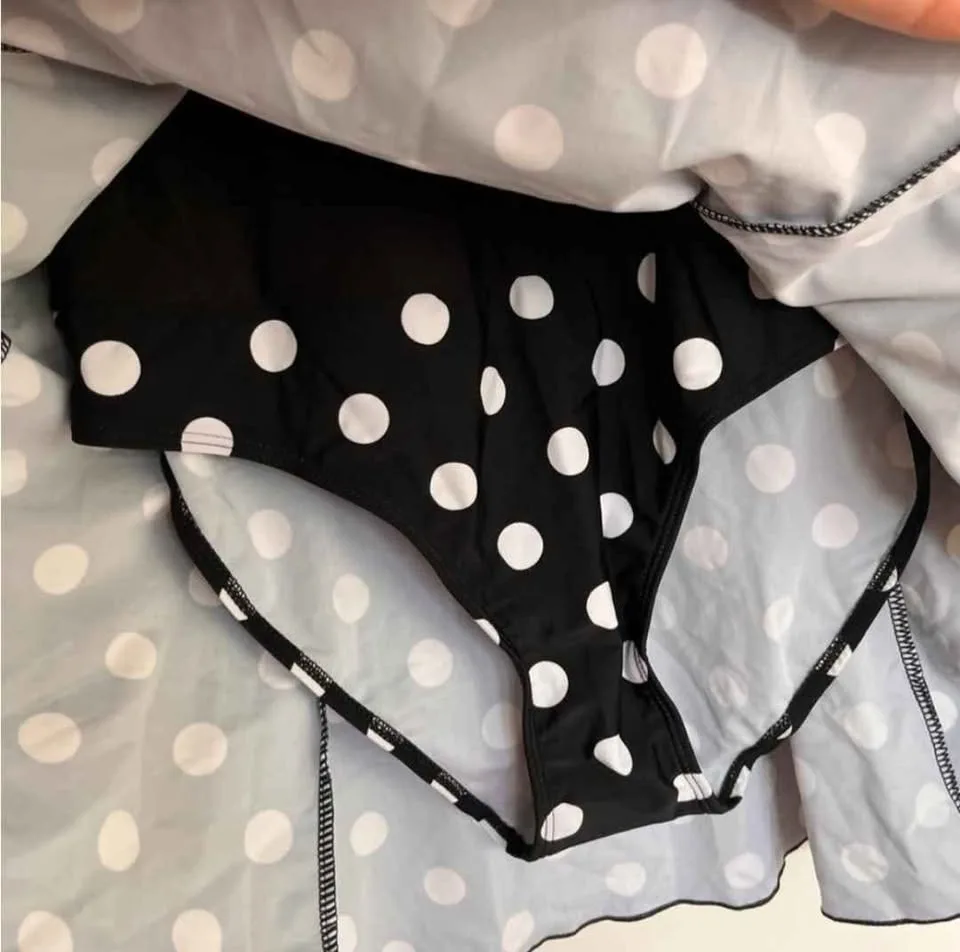 Polka Dot One Piece Swimsuit image indicator(5)