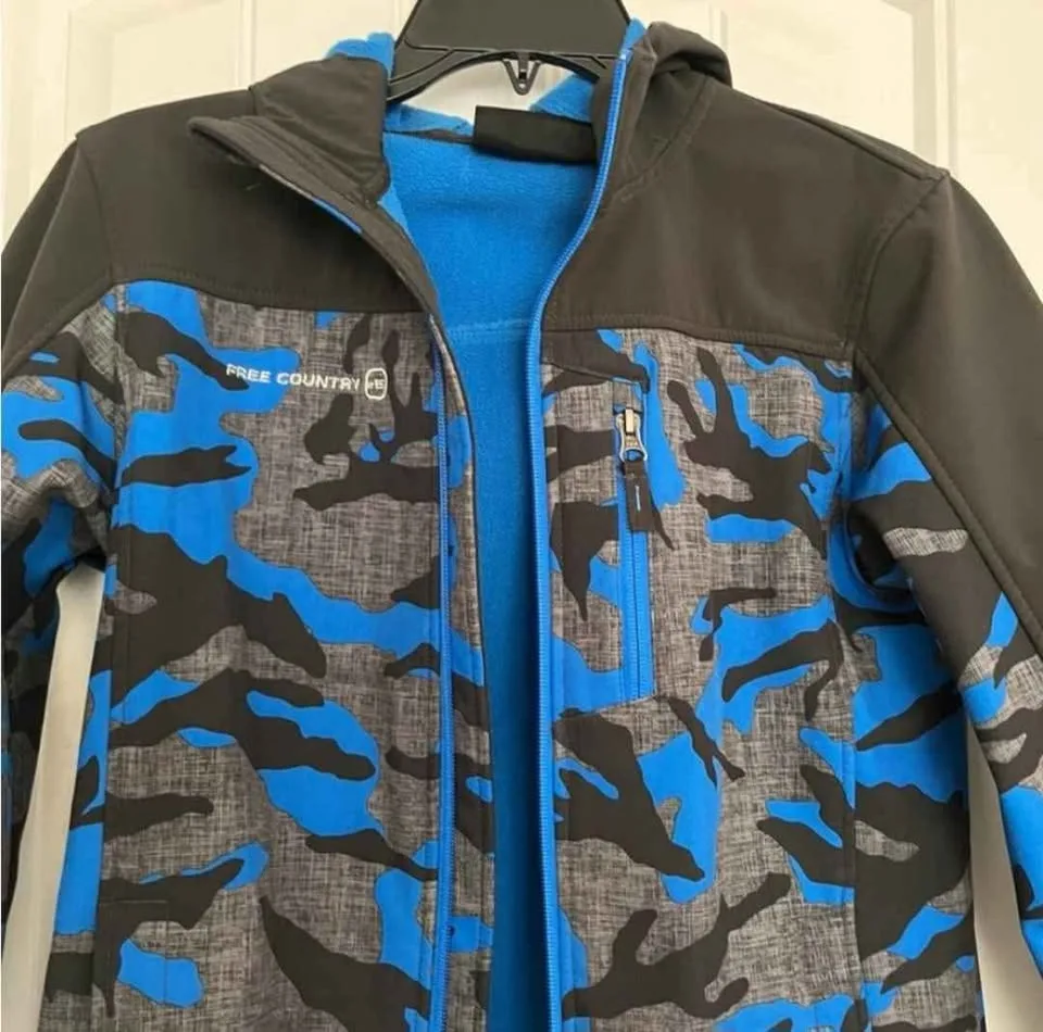 Boys Camo Raincoat image indicator(2)