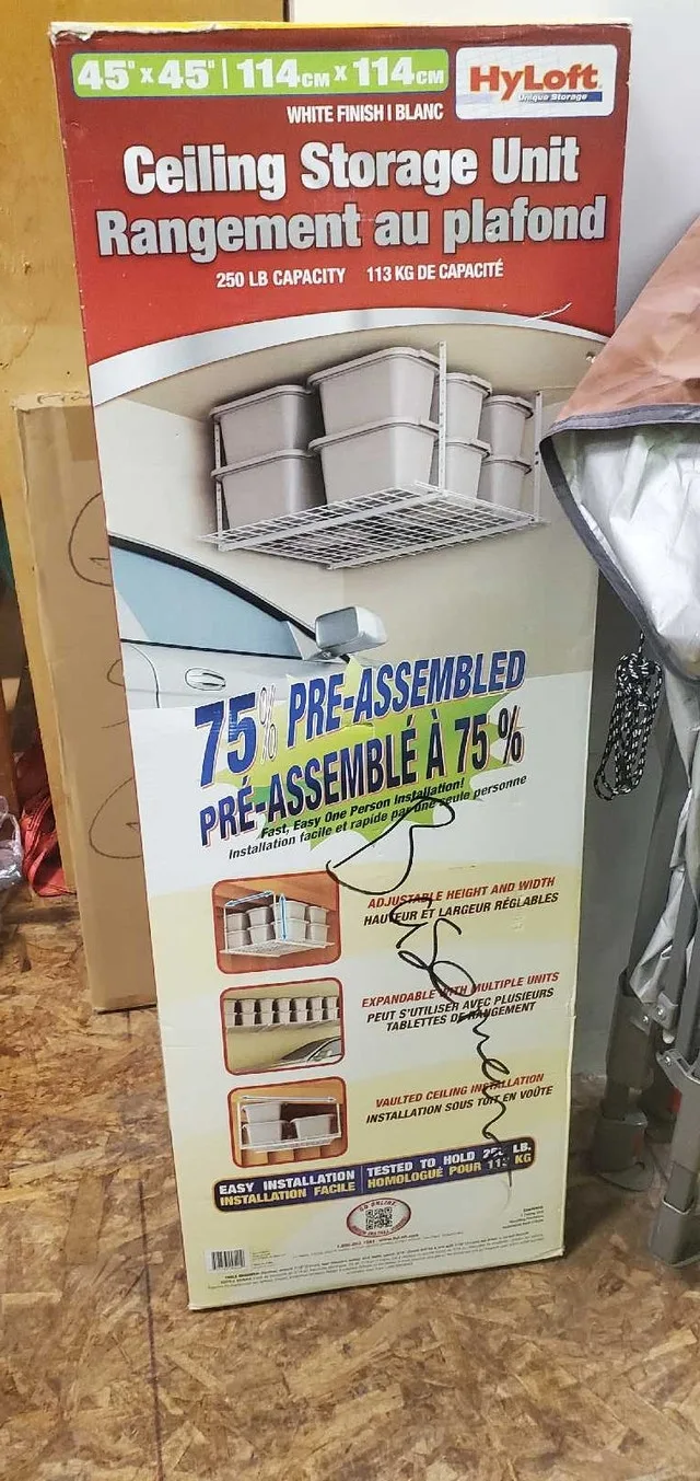 HyLoft Ceiling Storage Unit