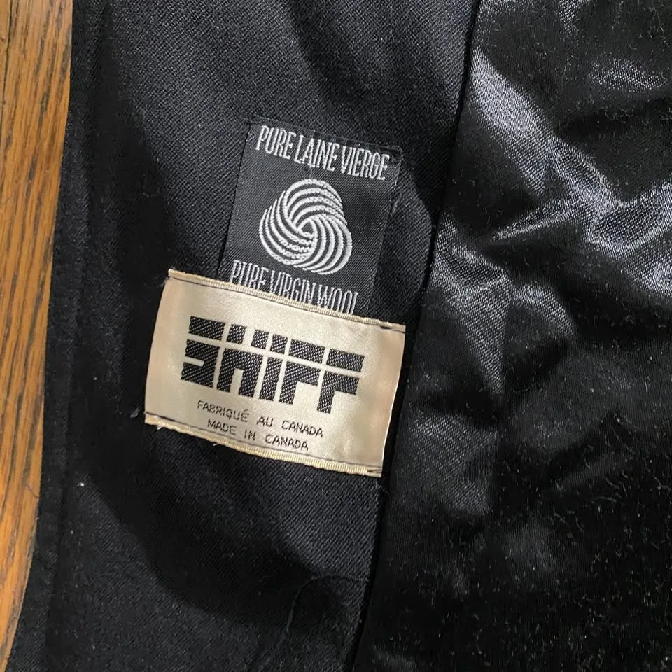 Vintage Wool Full Length Lined Coat/Trench image indicator(6)