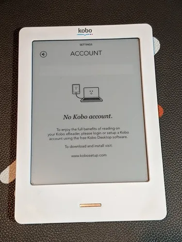 Kobo N905 Touch E-Reader Tablet With 6" Display Wi-Fi image indicator(5)