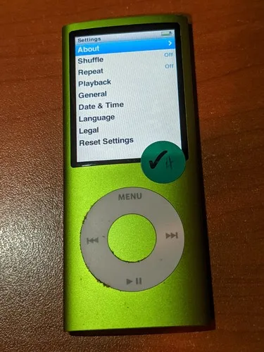 Apple iPod nano 4th Gen A1285 4GB - Tested - Unit ONLY image indicator(3)