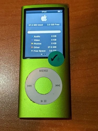 Apple iPod nano 4th Gen A1285 4GB - Tested - Unit ONLY image indicator(4)