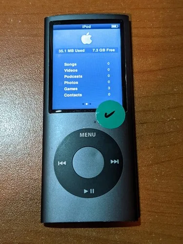 Apple iPod nano 4th Gen A1285 8GB - Tested - Unit ONLY image indicator(10)