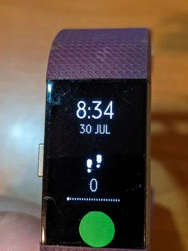 Fitbit Charge 2 FB407 w/ Charger TESTED image indicator(8)