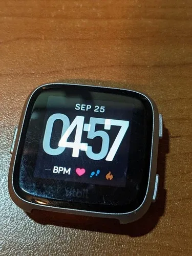 Fitbit Versa 1, Health Fitness Smartwatch W/ Charger