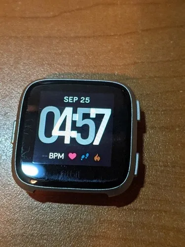 Fitbit Versa 1, Health Fitness Smartwatch W/ Charger image indicator(5)