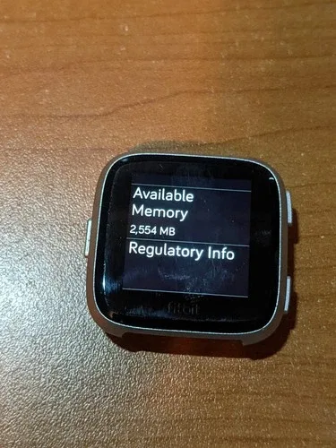 Fitbit Versa 1, Health Fitness Smartwatch W/ Charger image indicator(9)