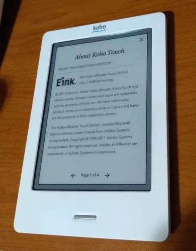 Kobo N905 Touch E-Reader 6" WiFi + Case image indicator(4)