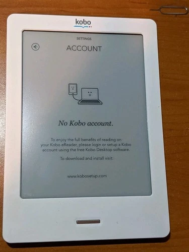 Kobo N905 Touch E-Reader Tablet With 6" Display Wi-Fi - photo 3