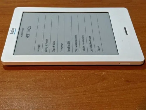 Kobo N905 Touch E-Reader Tablet With 6" Display Wi-Fi image indicator(7)