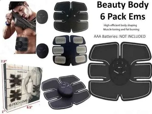 Beauty Body 6 Pack EMS Abs Trainer, Black $57