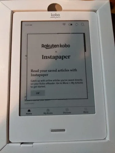 Kobo N905 Touch E-Reader 6" Display Wi-Fi image indicator(8)