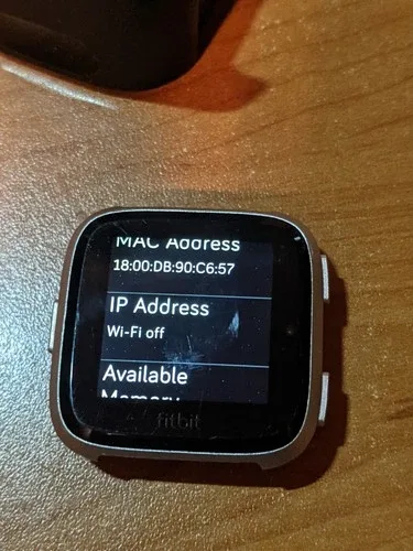 Fitbit Versa 1, Health Fitness Smartwatch W/ Charger image indicator(10)