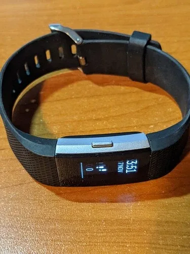 Fitbit Charge 2 FB407 w/ Charger TESTED image indicator(10)