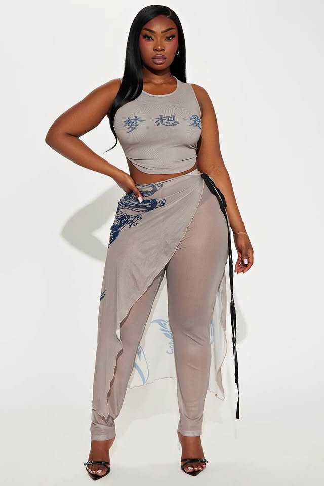 Wrapped Around You 3 Piece Pant Set