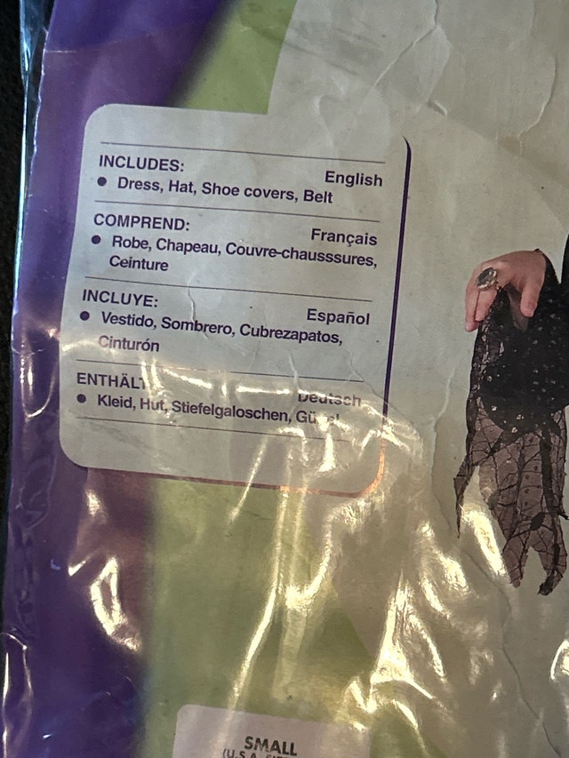 Child’s Diamond Witch Costume - photo 2