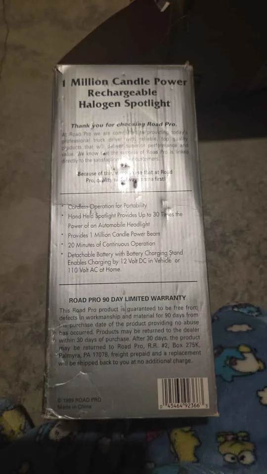 Rechargeable Spotlight image indicator(4)