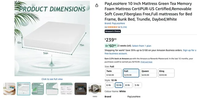 Wooden Bed with Mattress image indicator(5)
