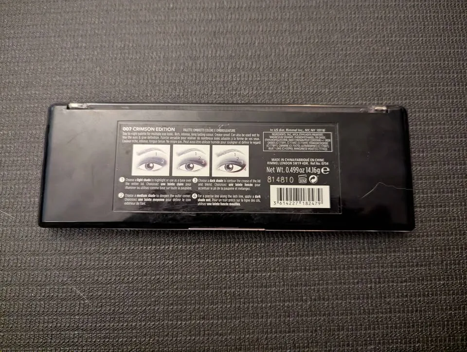 Rimmel London Magnif'eyes Crimson Edition Eyeshadow Palette image indicator(2)