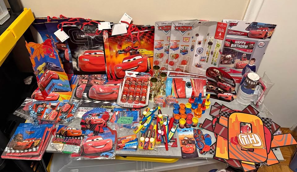 Huge Cars Party Theme lot