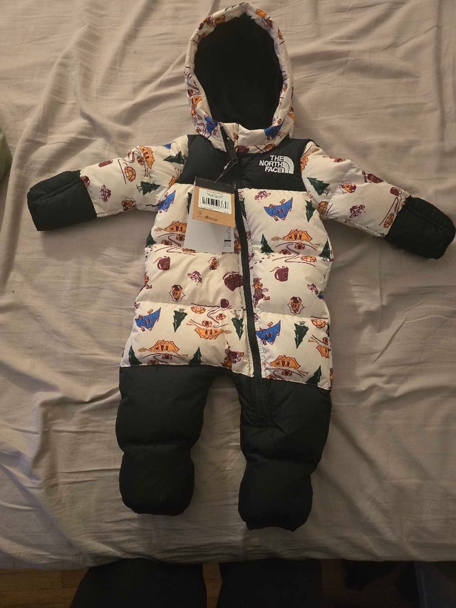 The North Face baby nuptse 3=6 months Brand NEW!