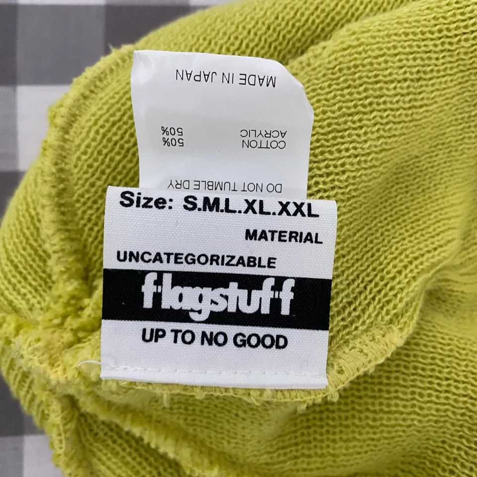 Imported Beanie - F-LAGSTUF-F Green 2Way Watch cap image indicator(3)