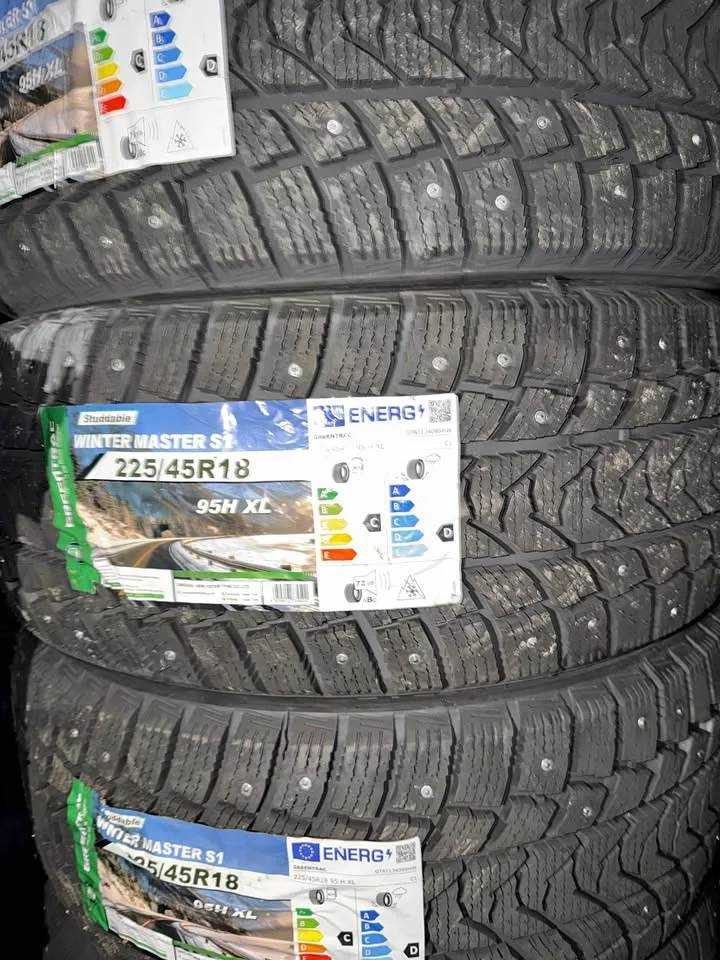 225/45R18 Greentrac studded winter tires set of 4 brand new tire thumbnail