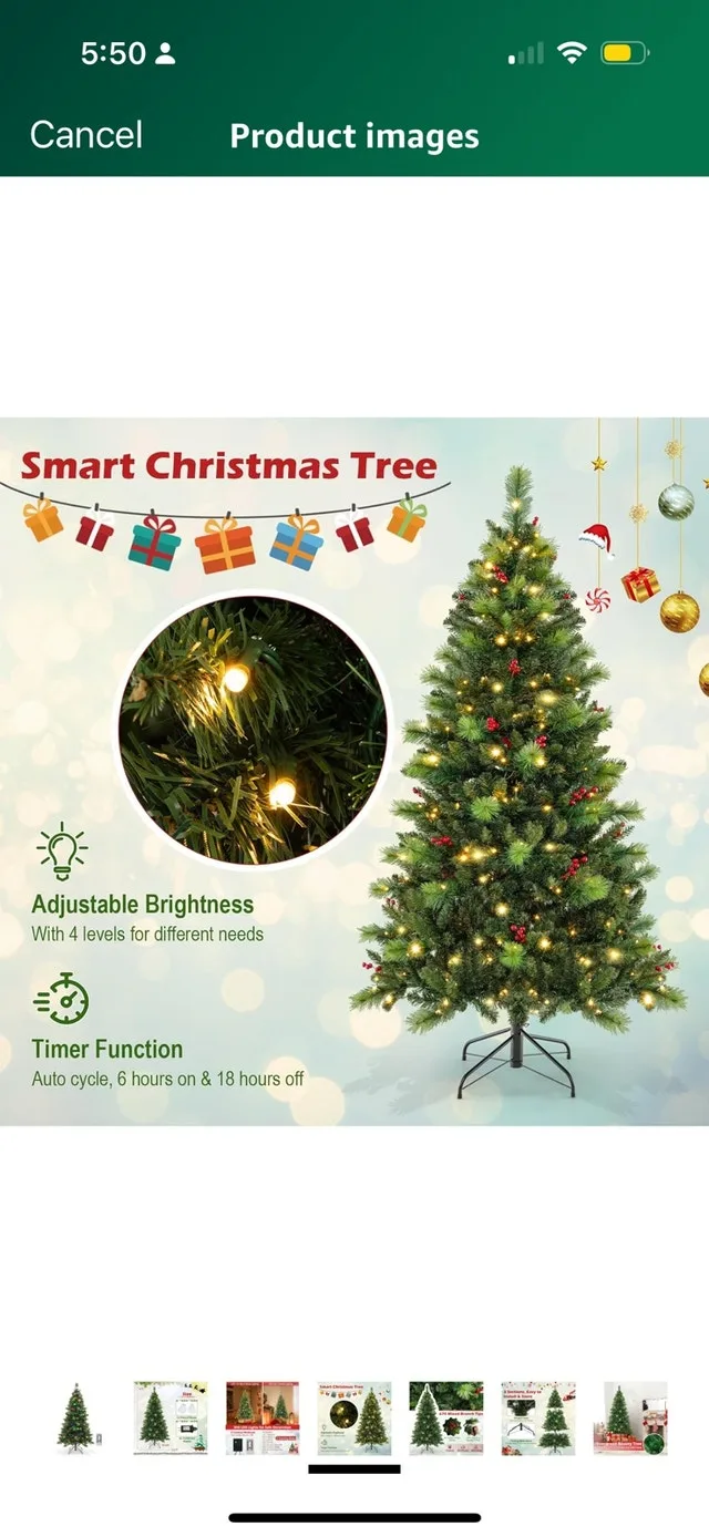 Christmas tree image indicator(4)
