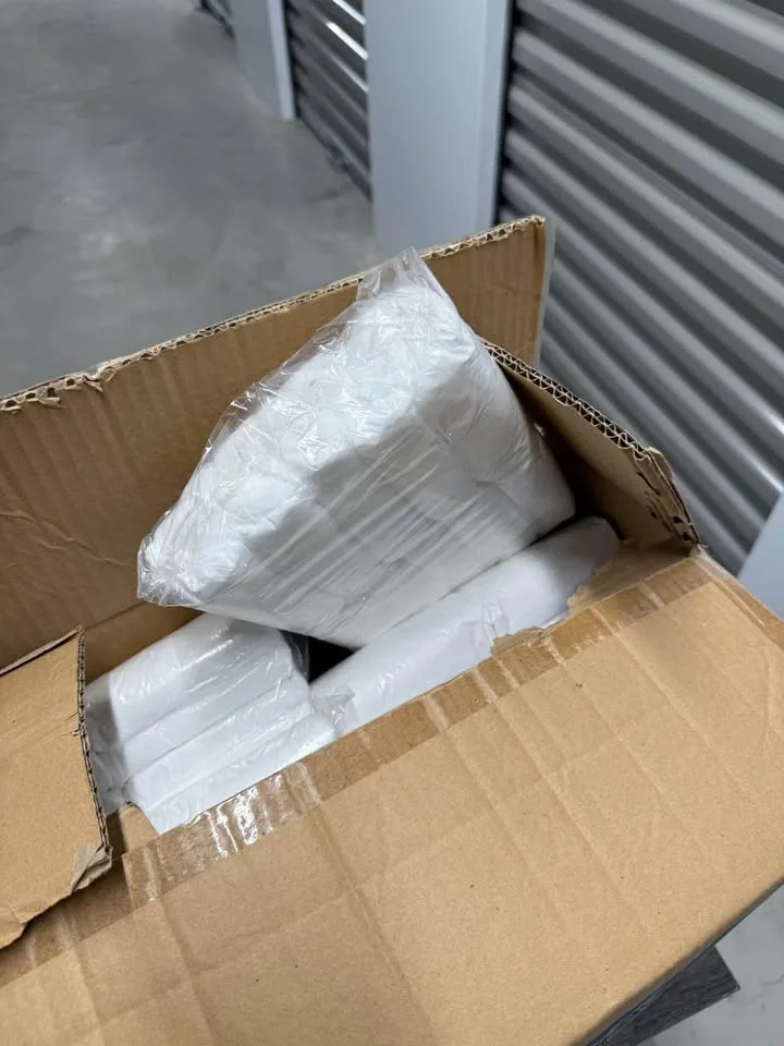 Uline 18” White Poly Sleeves – Latex Free (Open Box) – $50 image indicator(2)