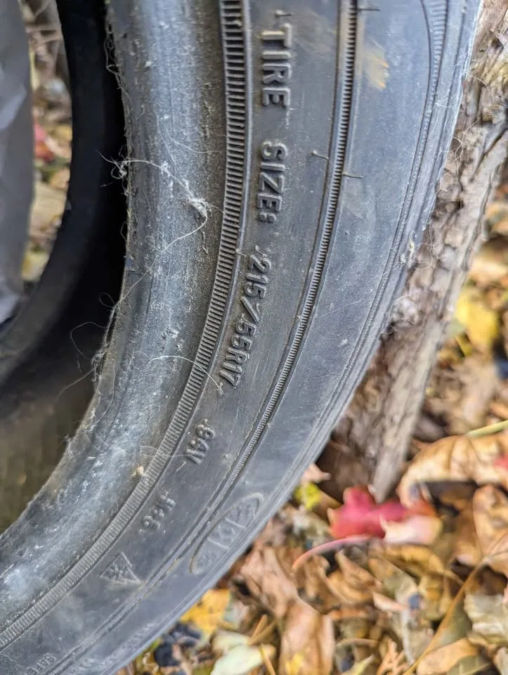 Tires Goodyear weather ready all season. Tires used one summer 2 image indicator(4)