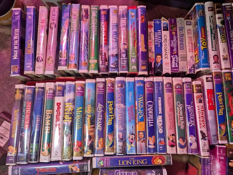 VHS Movies Huge Lot of Disney & Family Movies