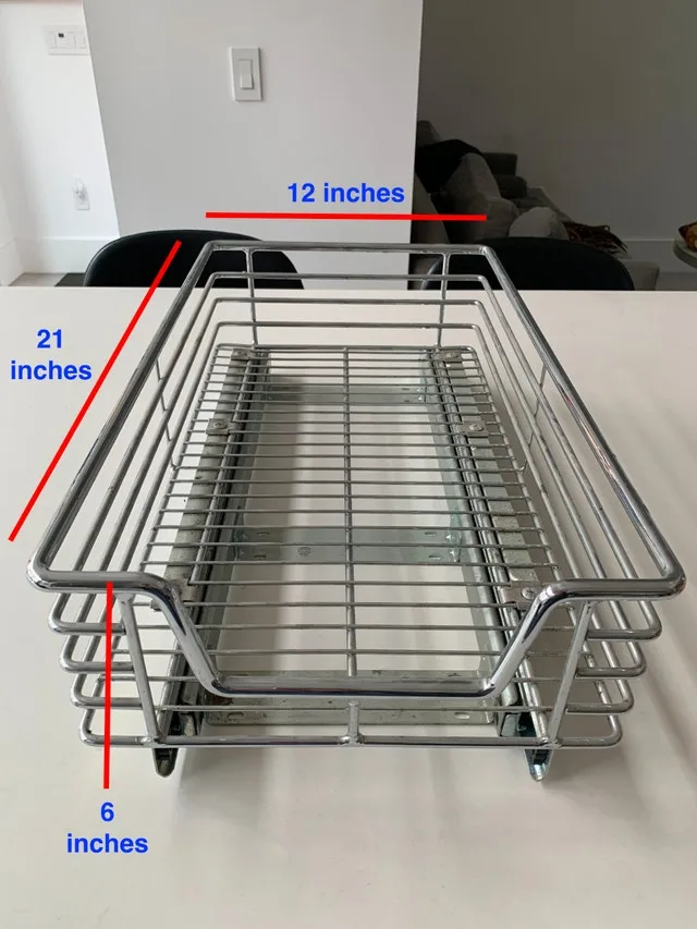 Pull-Out Wire Drawers - Installs Inside Cabinets image indicator(2)
