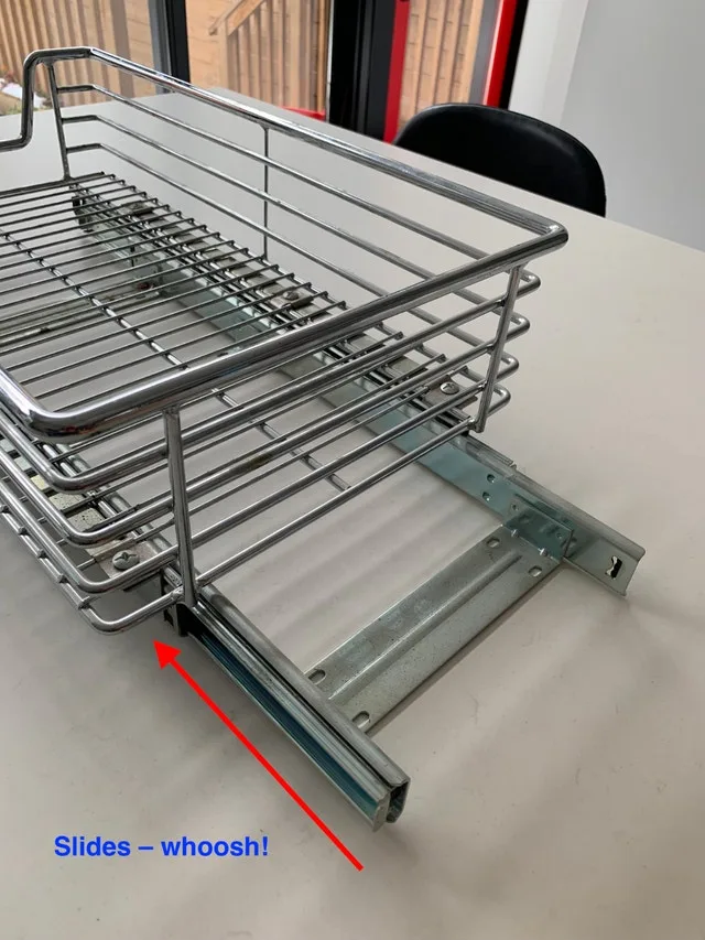 Pull-Out Wire Drawers - Installs Inside Cabinets image indicator(3)