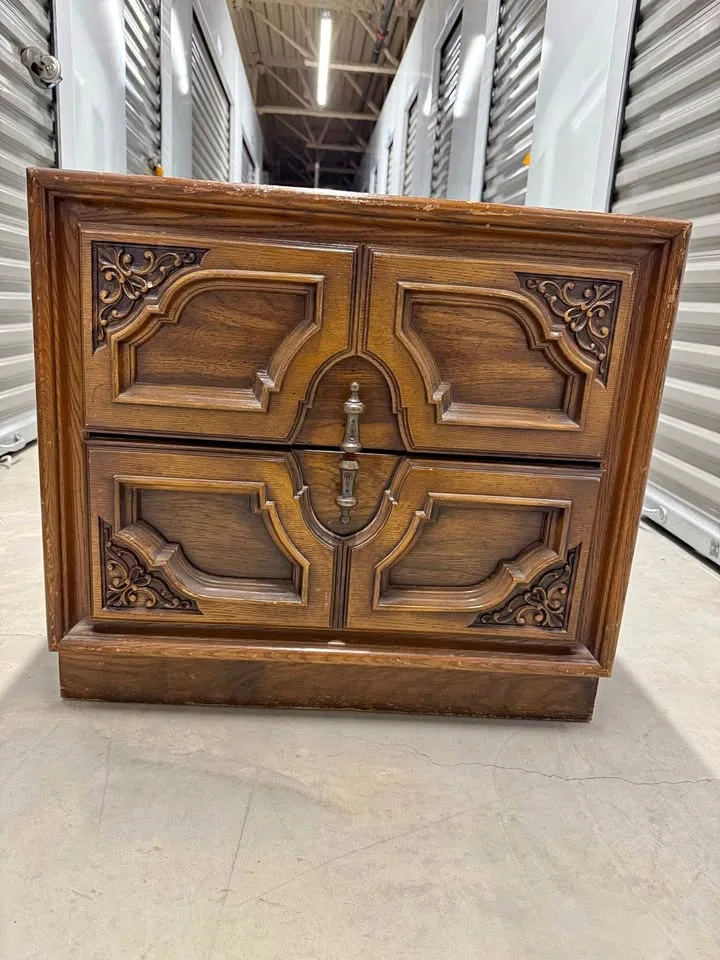 Rare Solid Wood Vintage Side Table – $300 OBO