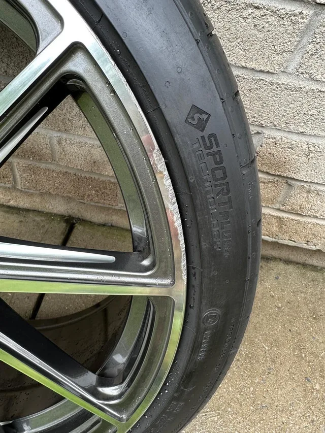 Vossen HF-3 20” Wheels + Continental Tires Gloss Graphite image indicator(4)